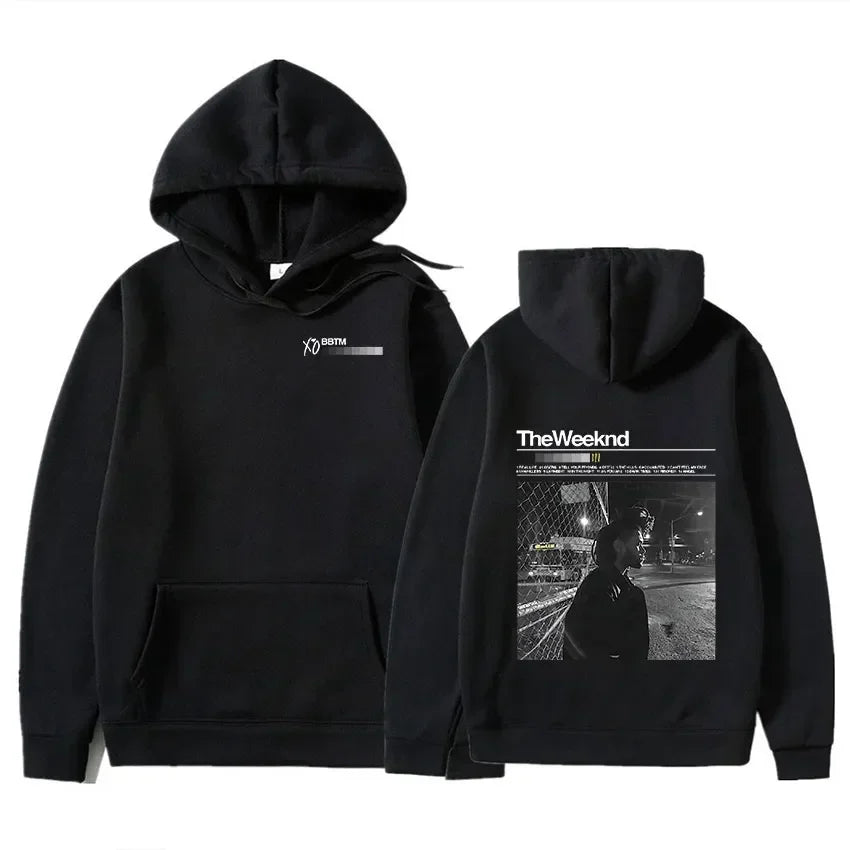 Singer The Weeknd Hoody After Hours Til Dawn Fm Music Album Autumn and Winter Women Men Hoodie Pullover Hip Hop Rock Top