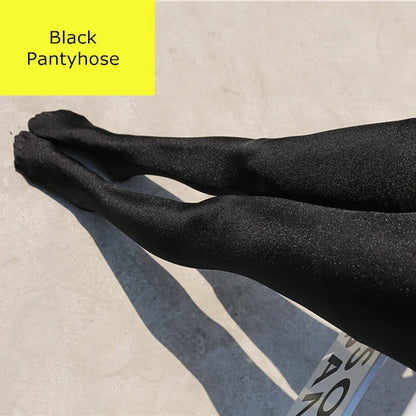 Spring Autumn Glossy Pants Women Shining Frosted Black High Waist Super Stretchy Soft Yoga Gym Leggings Body Shaping Pencil Pant