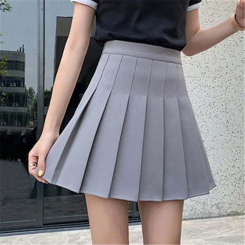 1pc Pleated High Waist Mini Skirt Women Sexy White Micro Ladies Korean Style Summer Miniskirt Y2k Egirl Hot Skirt