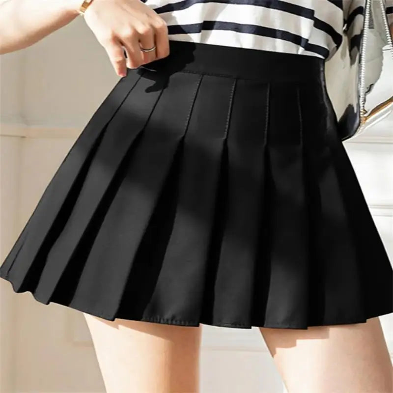 1pc Pleated High Waist Mini Skirt Women Sexy White Micro Ladies Korean Style Summer Miniskirt Y2k Egirl Hot Skirt