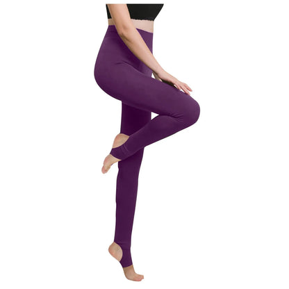 New Fashion Women Solid Color Warm Winter  Pants Keep Warm Leggings Soft and comfortable, slimming the shape of the legs