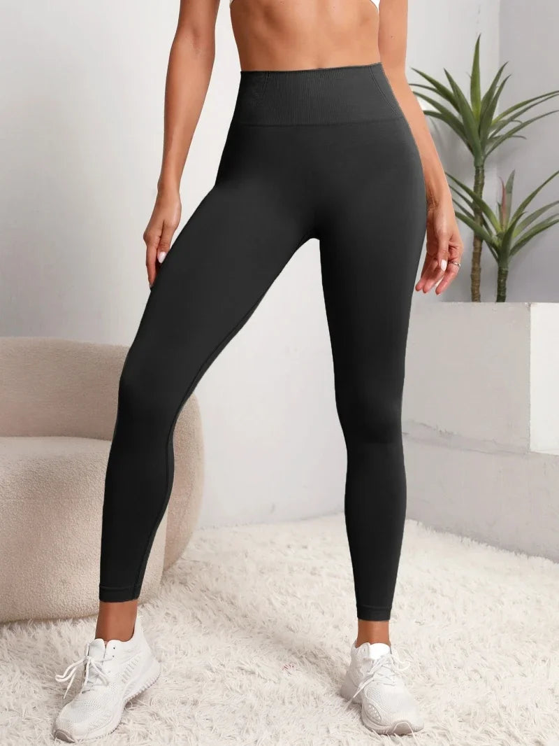 Women High Waist Fitness Seamless leggings Hip Lifting Sports Leggings Push Up Yoga Leggings Gym Clothing Sports