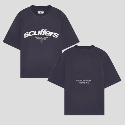 Scuffers Logo Latest Edition Double-sided Print Men's Sports Hoodie Brother Gothic Oversized T-shirt Street Top Y2k Clothes